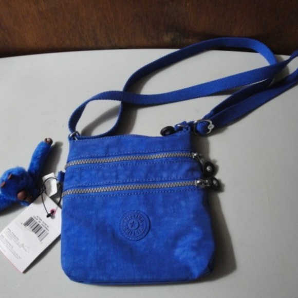 Kipling Alvar XS Glacier Blue Small Crossbody Bag - Picture 4 of 8